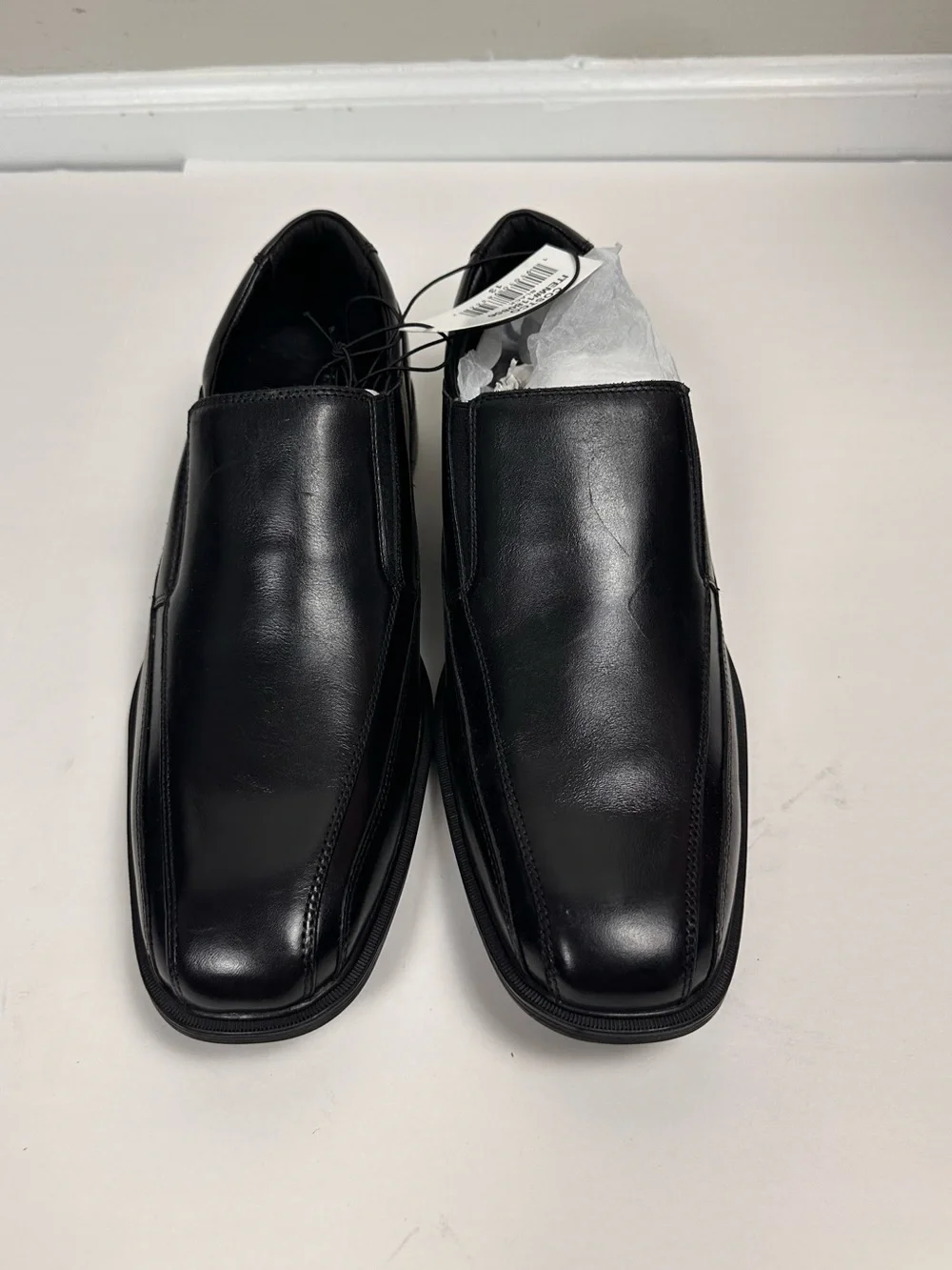 Kenneth Cole New York NY Leather Slip On Loafers Size 13 NWOB